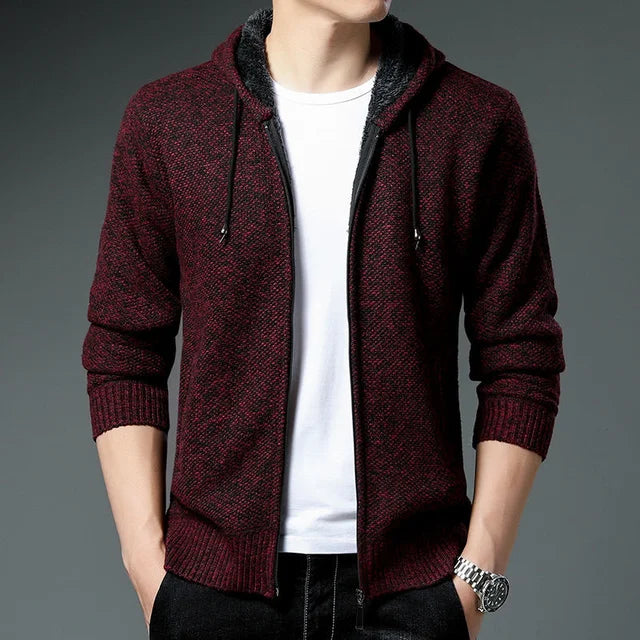 Vibonanza | Gestreept Fleece Vest met Ritssluiting