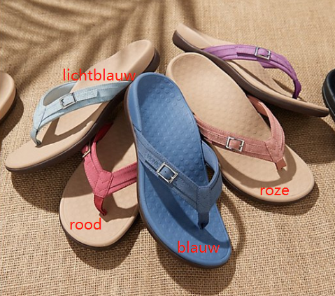 Vibonanza | Orthopedische Dames Slip-on Sandalen