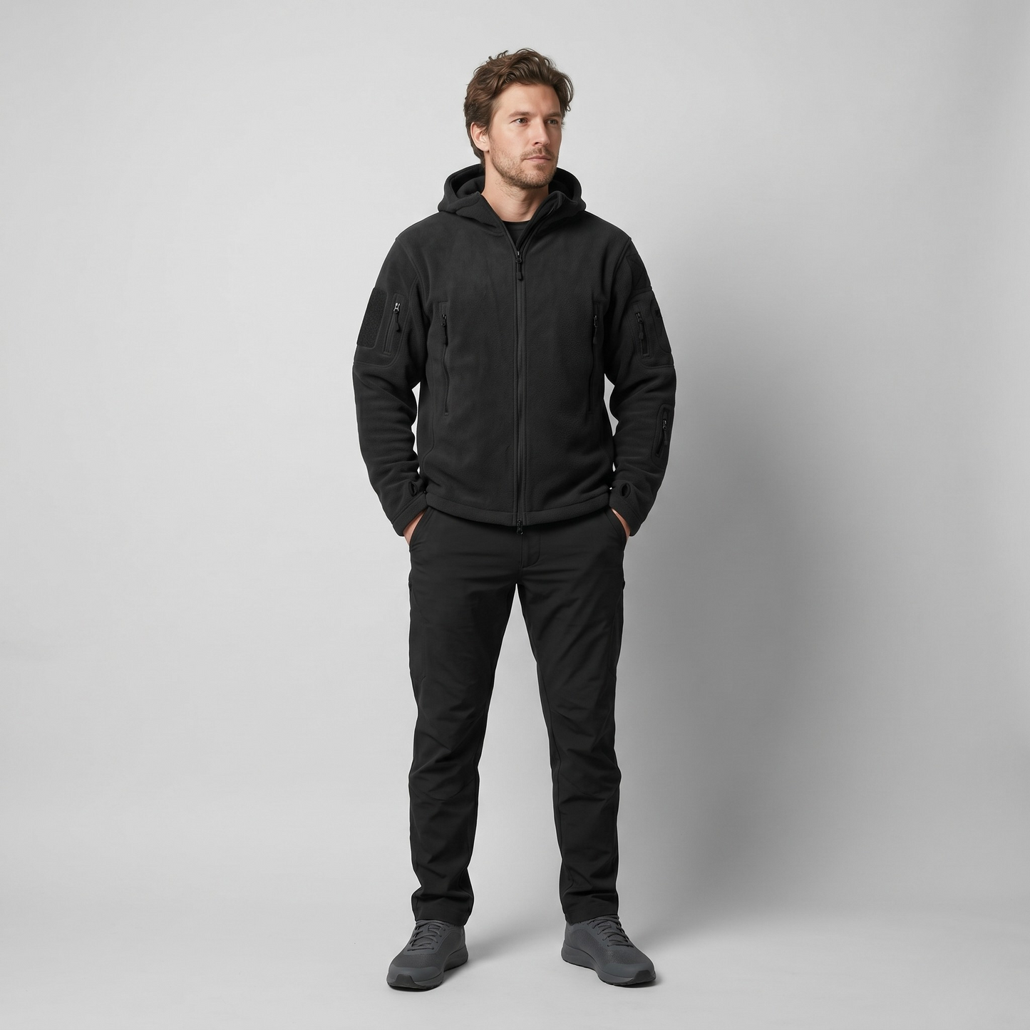 Vibonanza | Heren Fleece Vest met Ritszakken