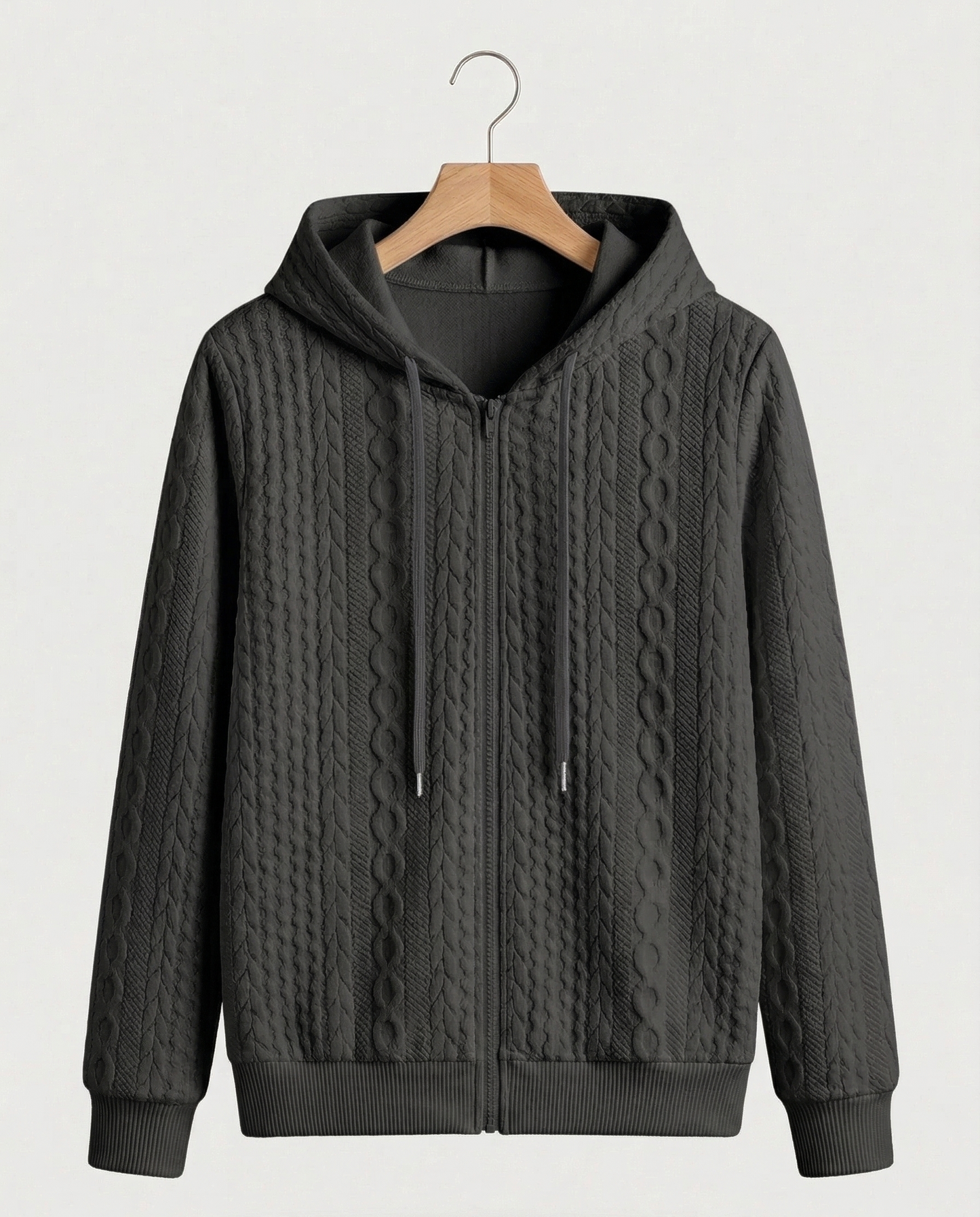 Vibonanza | Lichtroze Hoodie met Rits