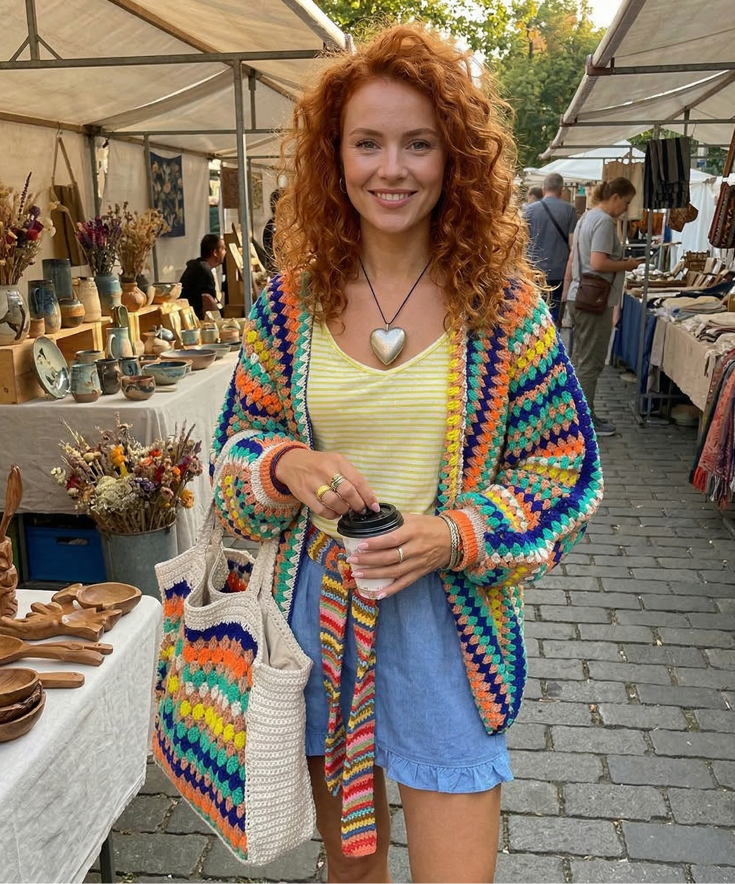 Vibonanza | Dames Vest Regenboogontwerp
