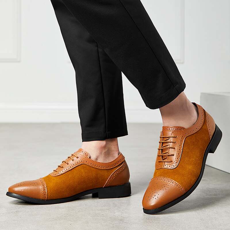 Vibonanza | Klassieke Heren Leren Schoenen