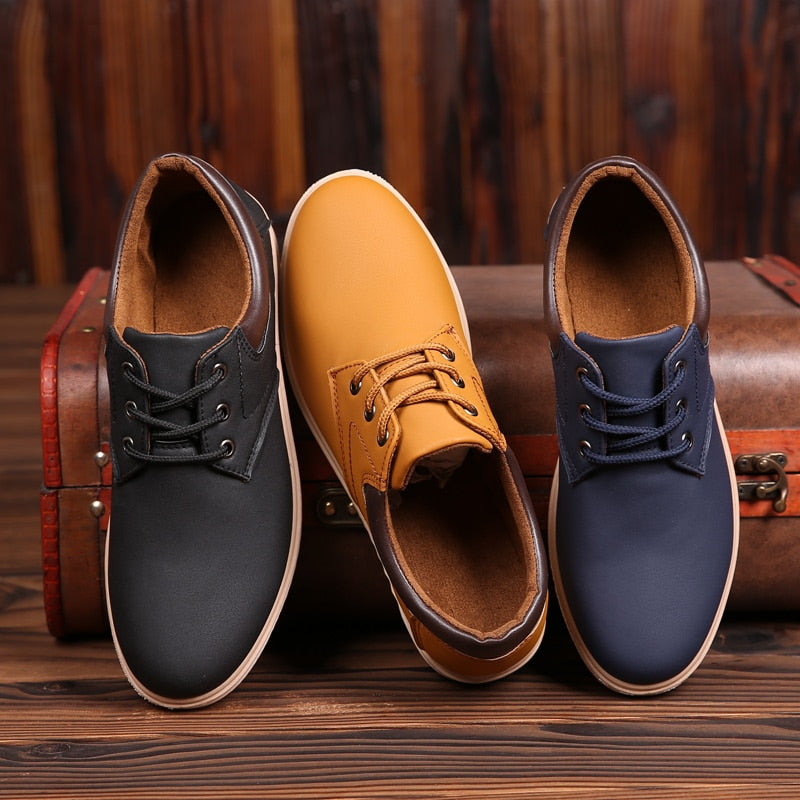 Vibonanza | Marineblauwe Casual Herensneakers