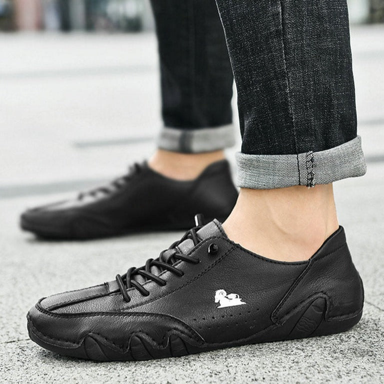 Vibonanza | Unisex Waterdichte Barefoot Leren Schoenen
