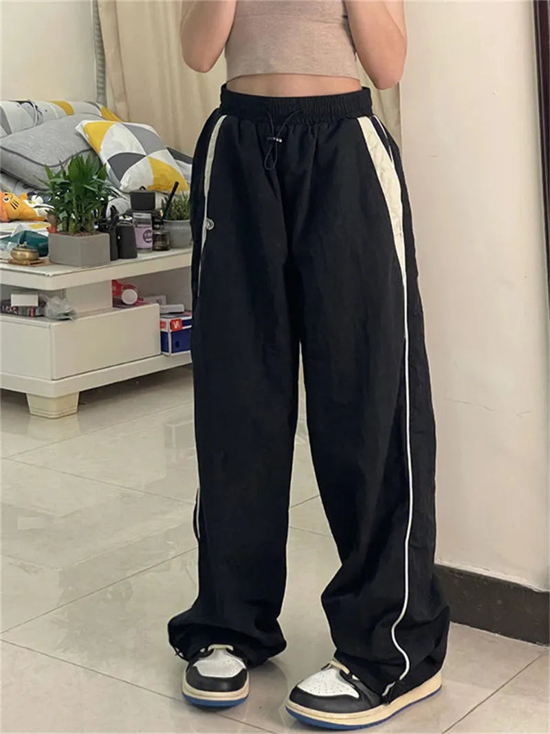 Vibonanza | Dames Baggy Joggingbroek Hoge Taille