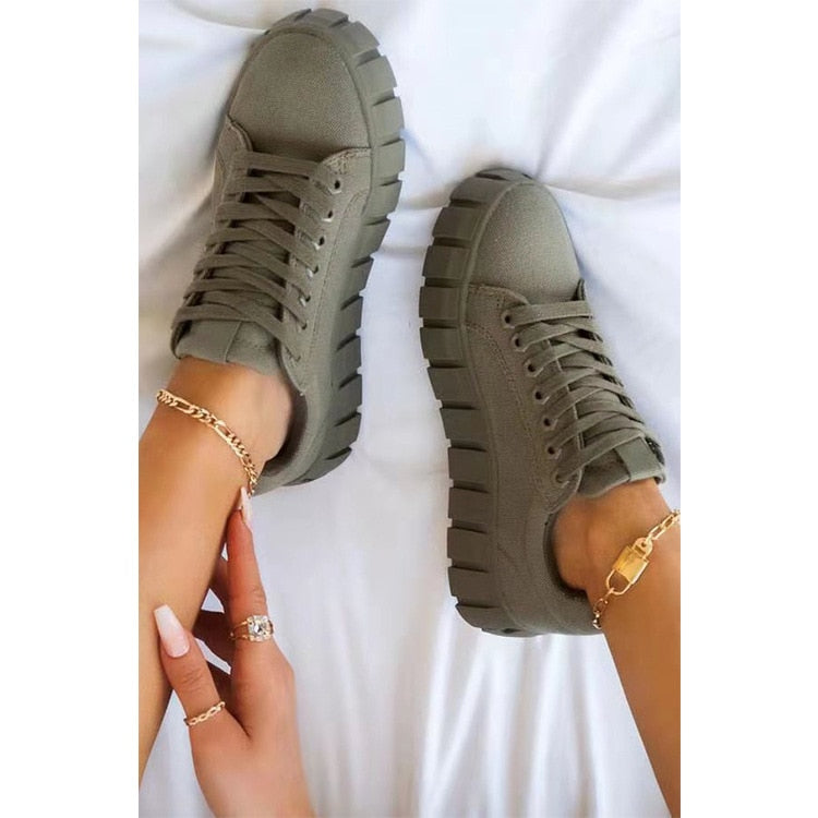 Vibonanza | Dames Sneakers met Dikke Zool