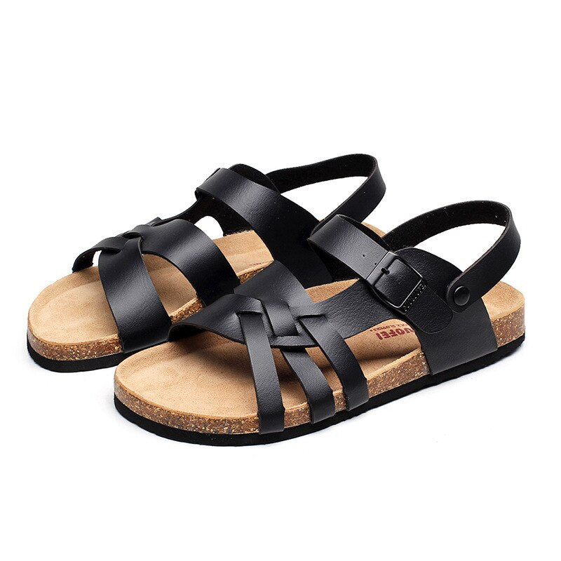 Vibonanza | Lichtgewicht Heren Sandalen Verstelbare Band