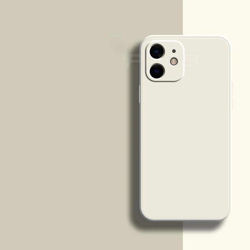 Vibonanza | Zachte Siliconen iPhone Hoes met Camerabescherming