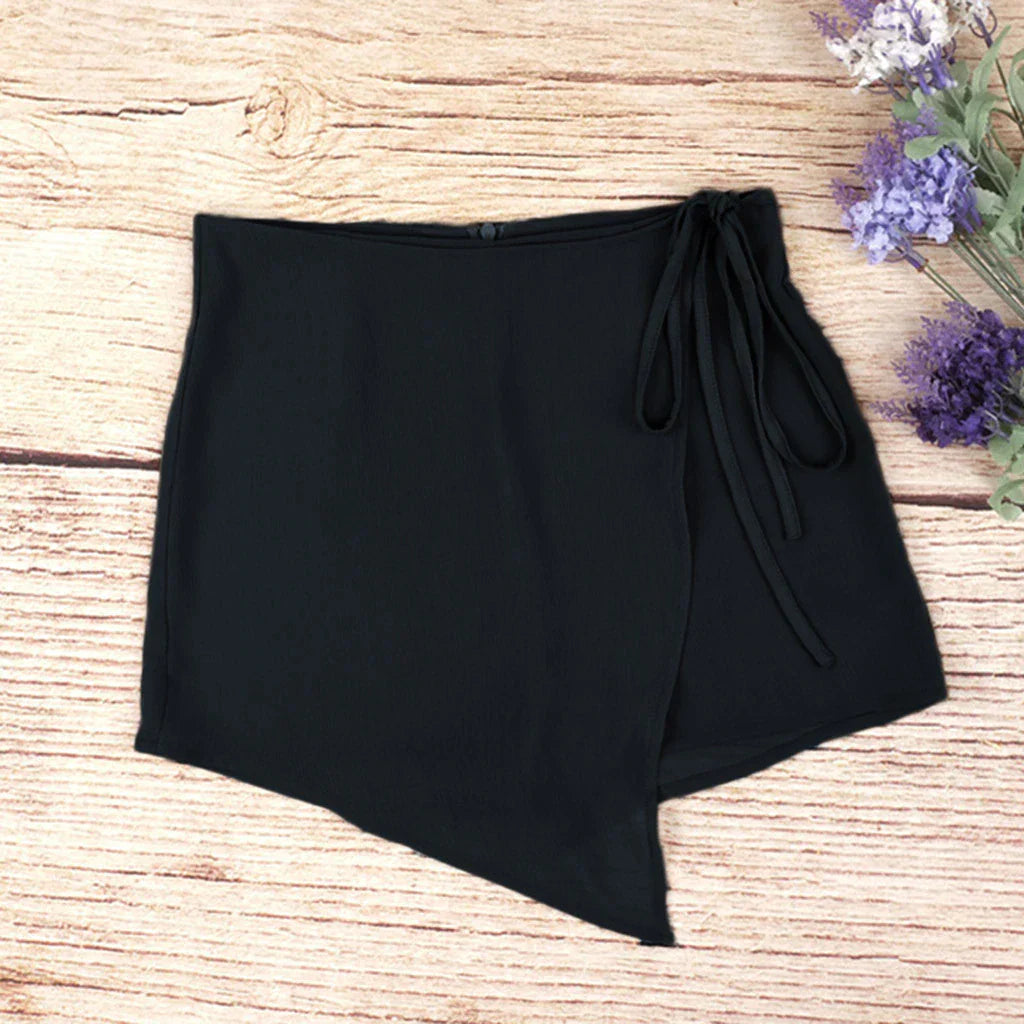 Vibonanza | Dames Skort Wit Hoge Taille