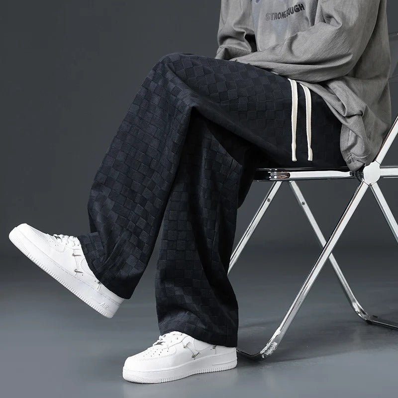 Vibonanza | Dikke Corduroy Joggingsbroek met Elastische Tailleband