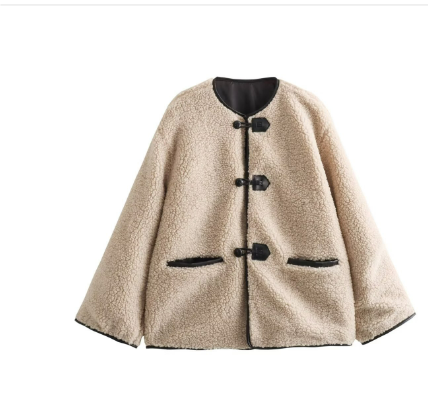 Vibonanza | Dames Oversized Teddy Winterjas