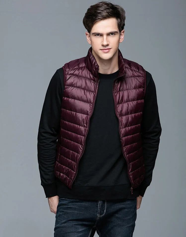 Vibonanza | Heren Bodywarmer Donker Olijf