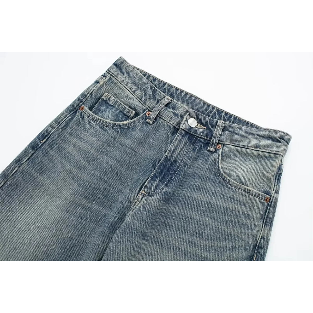 Vibonanza | Vrouwen Hoge Taille Lichtblauwe Jeans