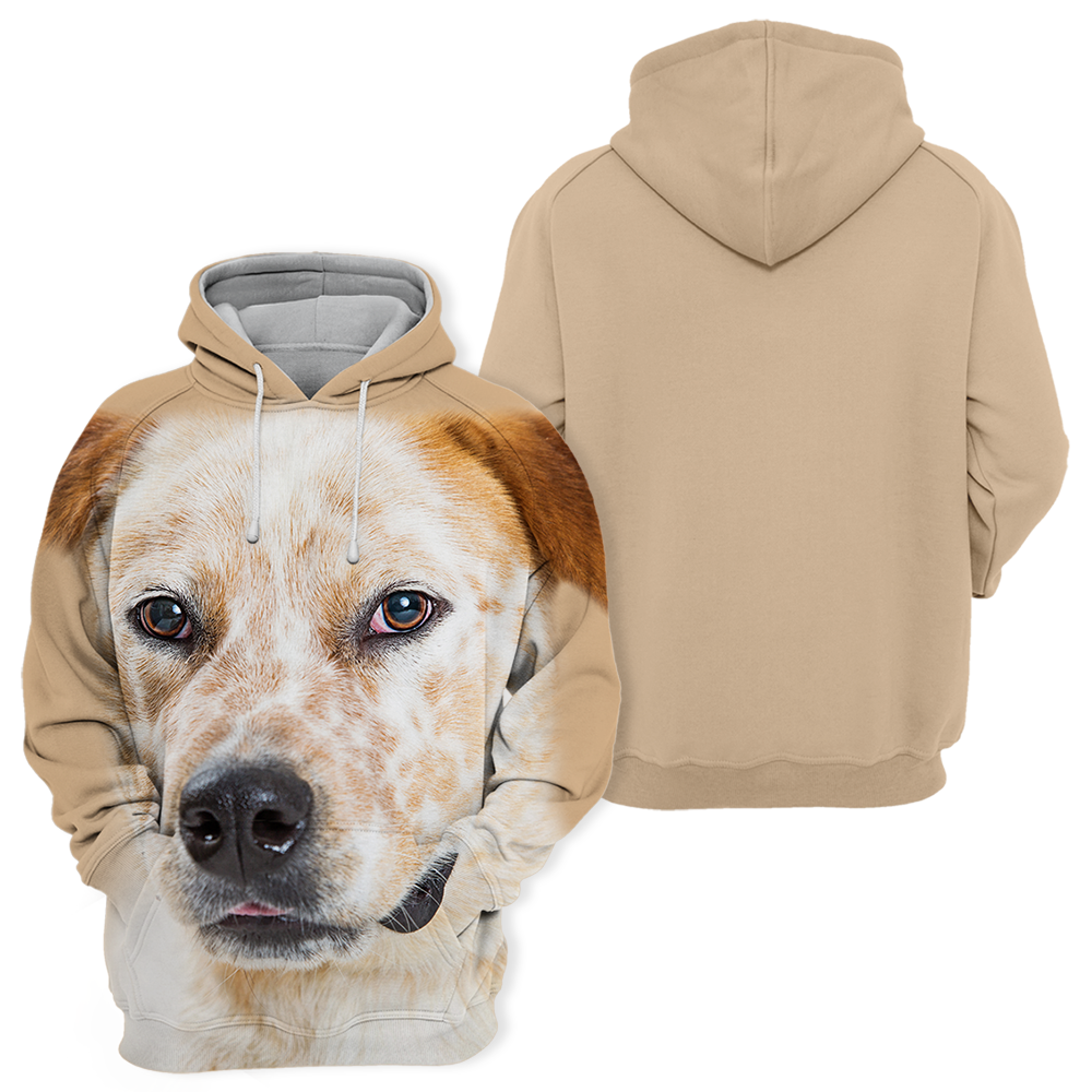 Vibonanza | Unisex Hondenhoodie met Australische Veedrijvershond Print