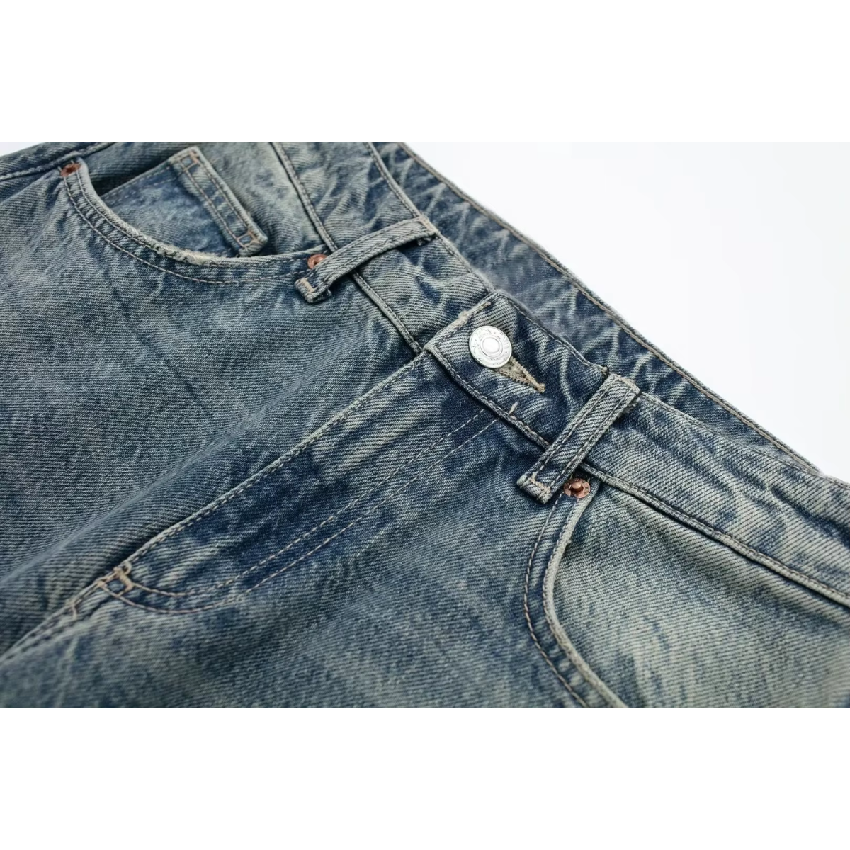 Vibonanza | Vrouwen Hoge Taille Lichtblauwe Jeans
