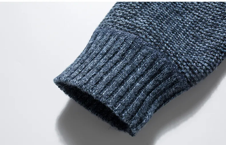 Vibonanza | Heren Slim-Fit Gebreid Vest met Fleecevoering