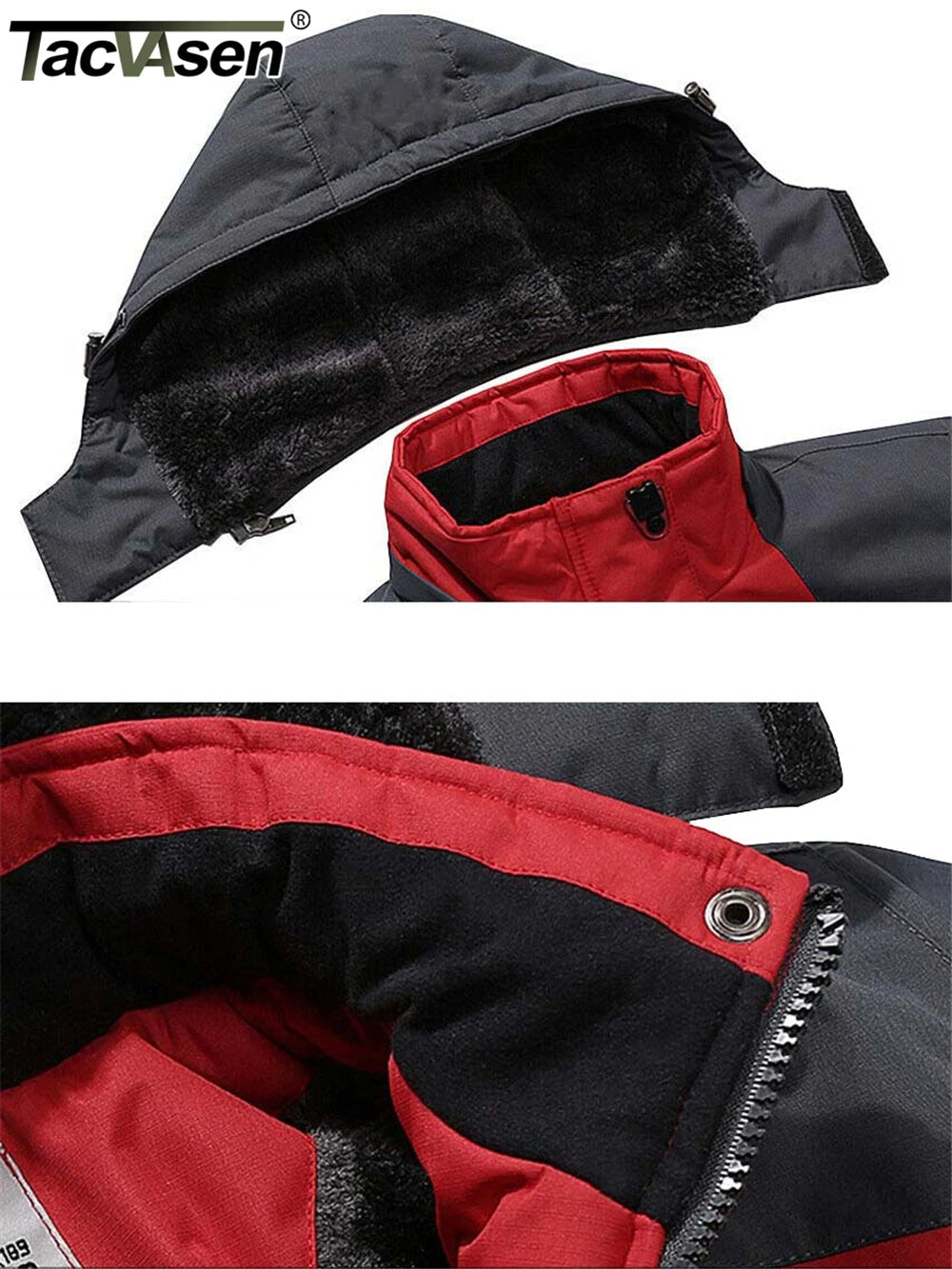 Vibonanza | Waterdichte Winterjas met Afneembare Capuchon
