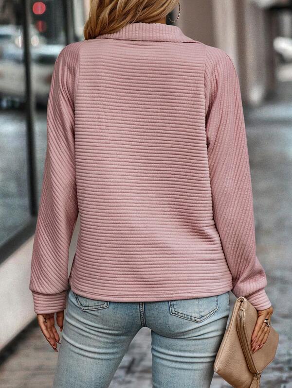 Vibonanza | Dames V-hals Top Modern Ontwerp