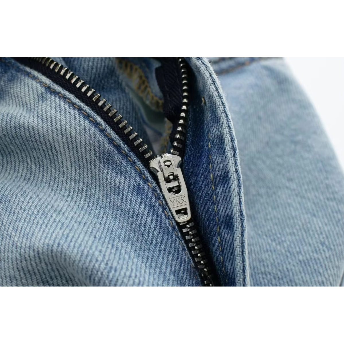 Vibonanza | Damesjeans Hoge Taille Lichtblauw Stretch Vintage Look