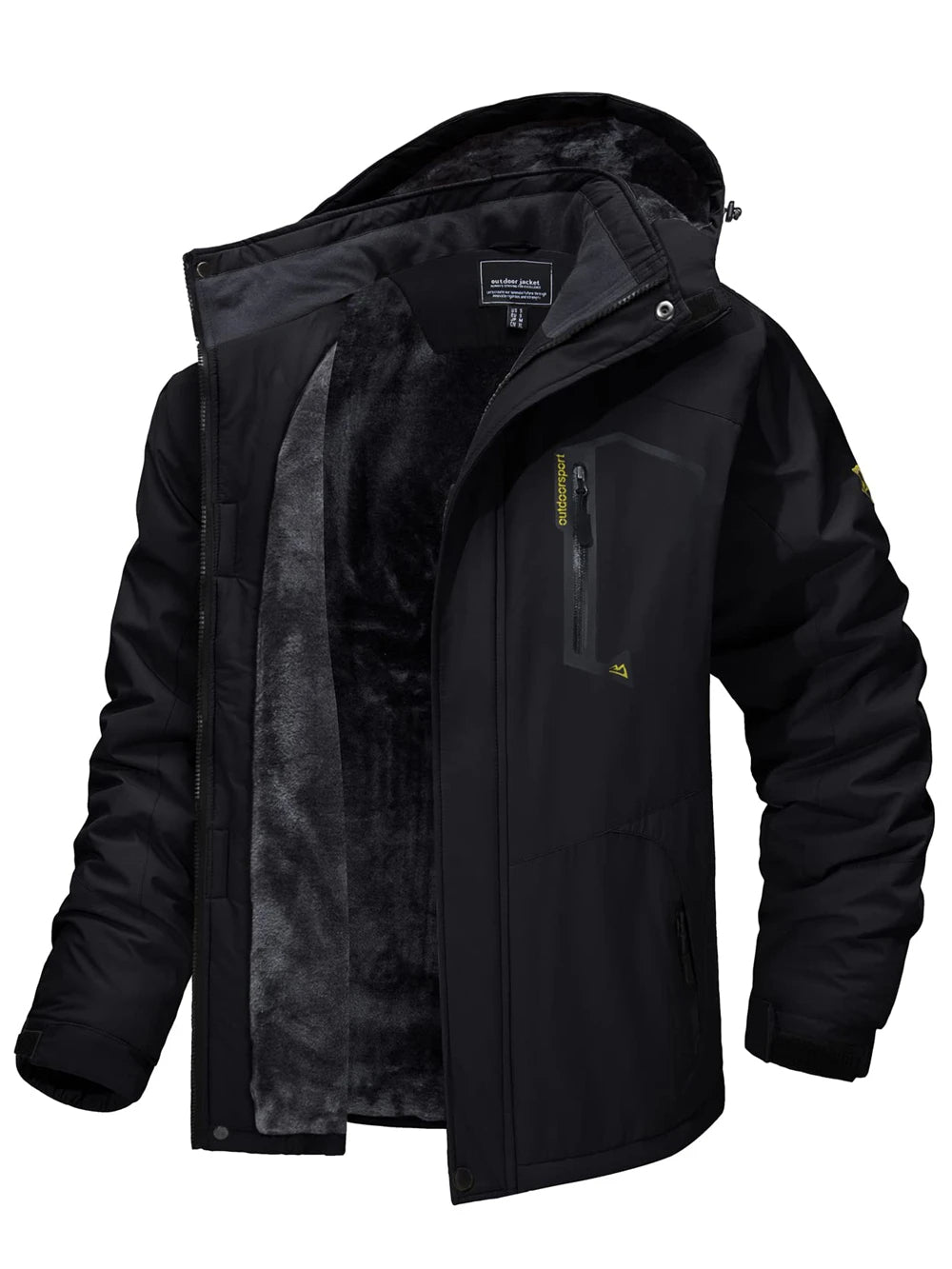 Vibonanza | Waterdichte Winterjas met Afneembare Capuchon