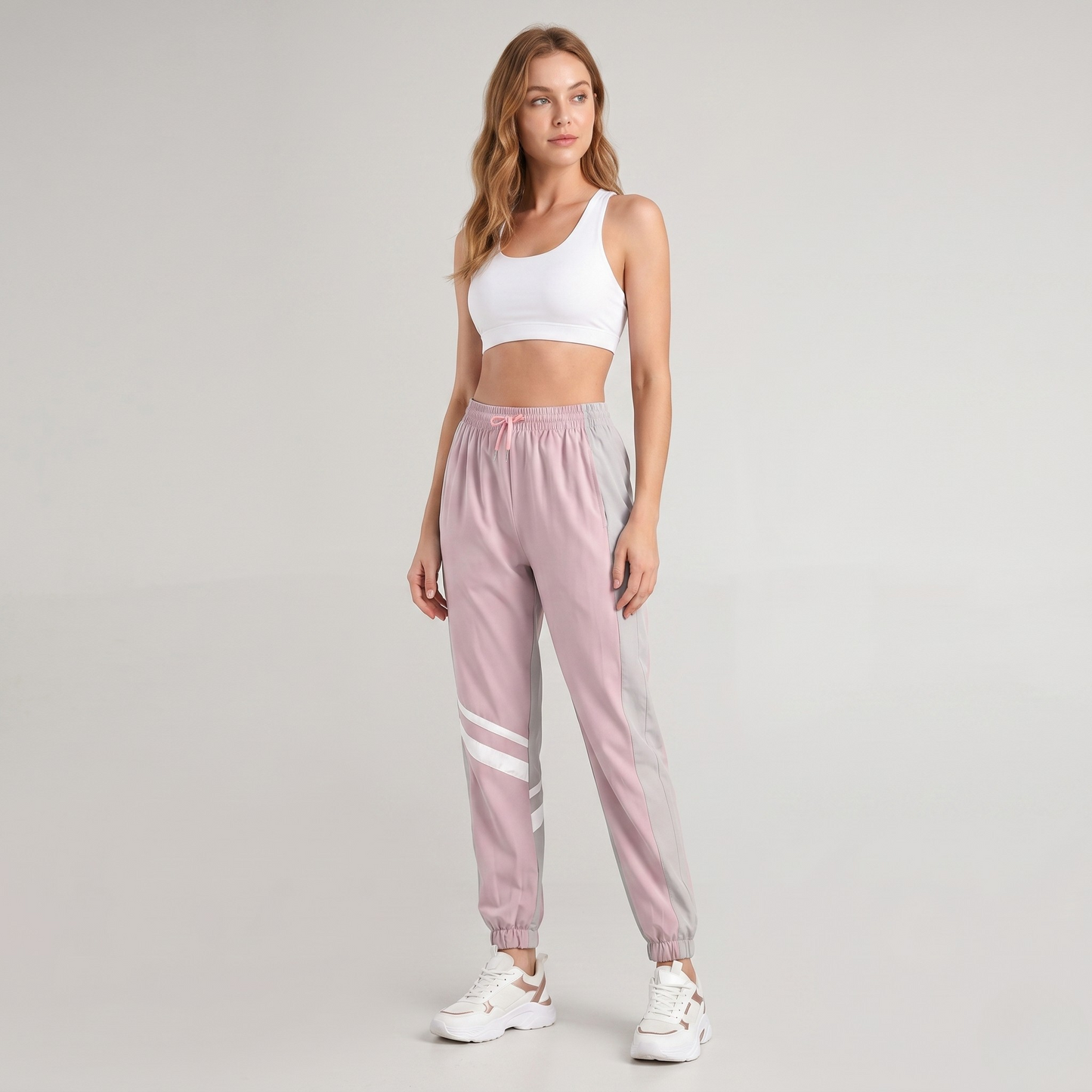 Vibonanza | Dames Joggingbroek met Elastische Taille en Zakken