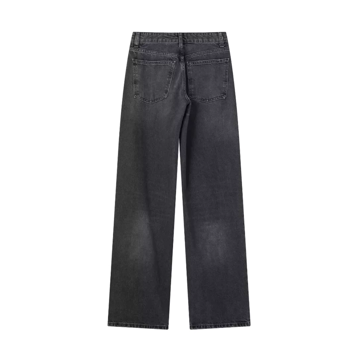Vibonanza | Zwarte Hoge Taille Dames Jeans