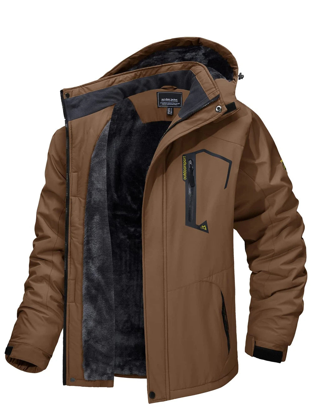 Vibonanza | Waterdichte Winterjas met Afneembare Capuchon