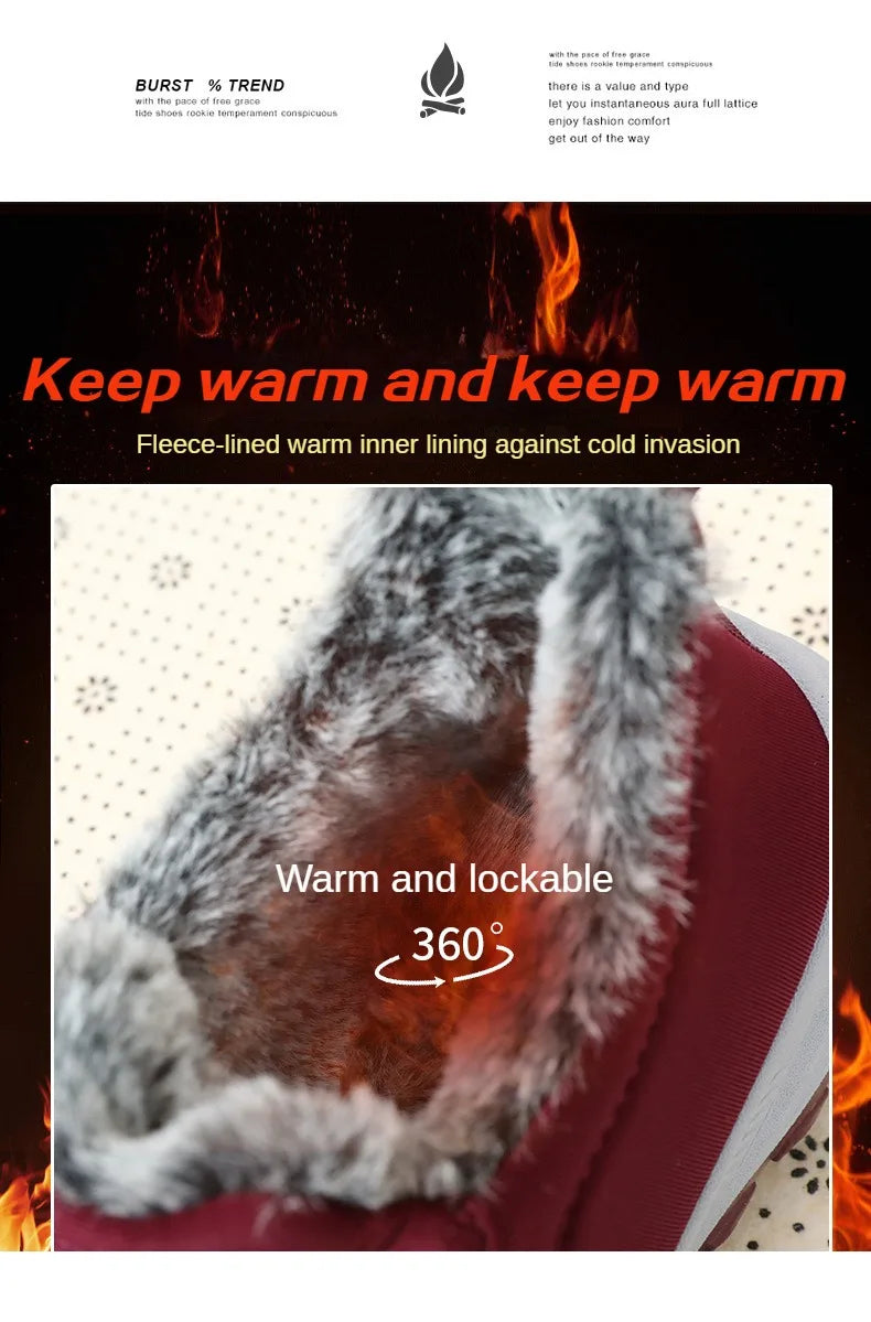 Vibonanza | Antislip Waterdichte Winter Sneakers