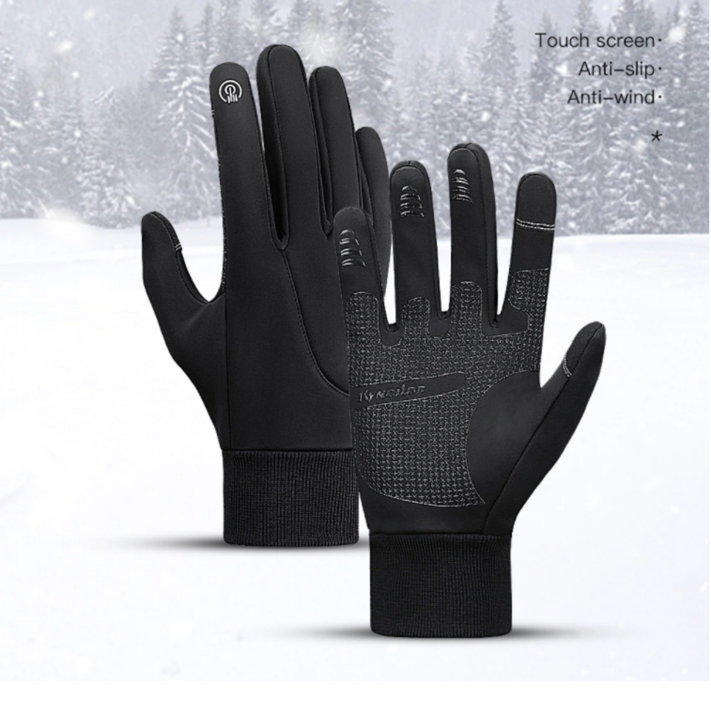 Vibonanza | Waterdichte Touchscreen Handschoenen met Fleecevoering