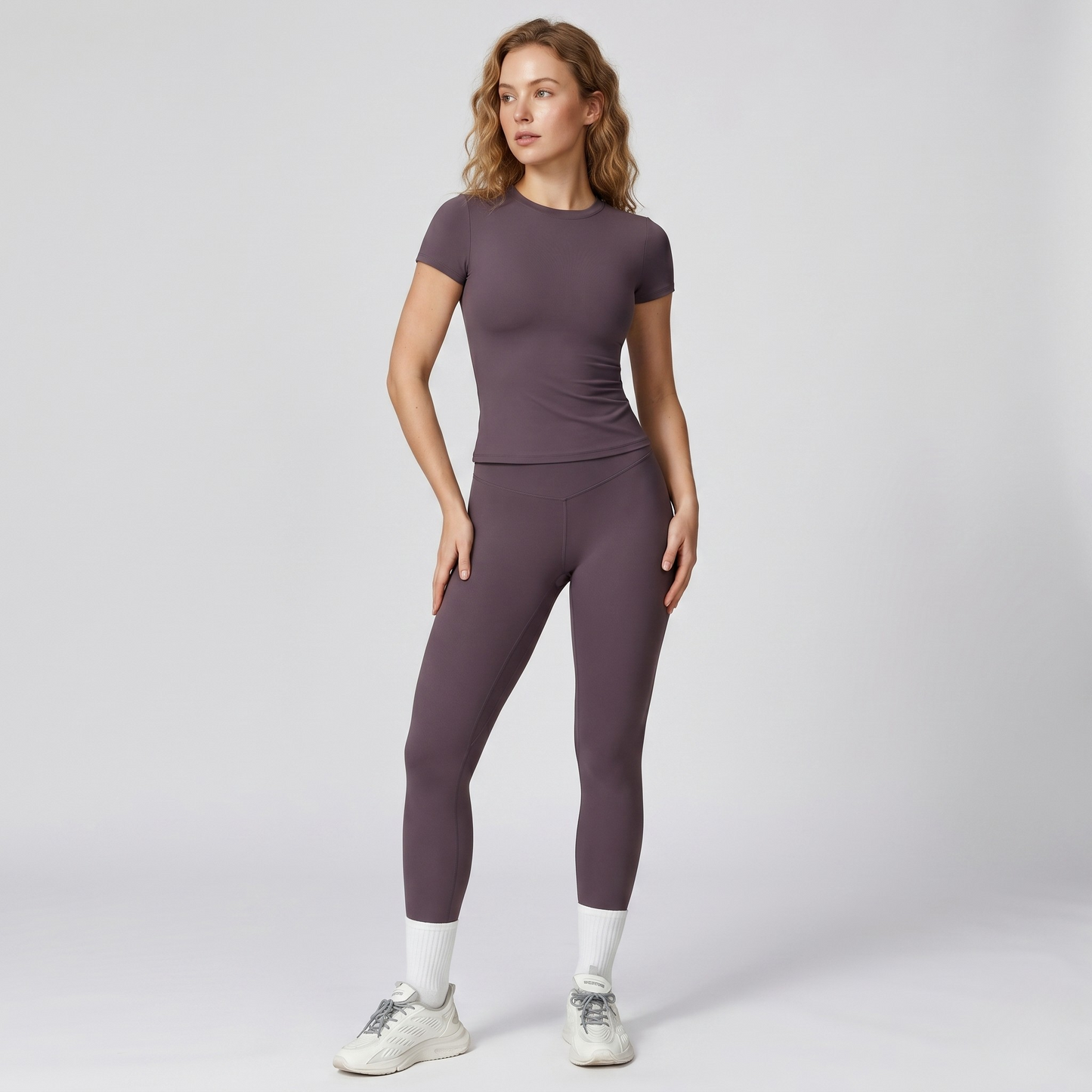 Vibonanza | Naadloze Legging en T-Shirt Set