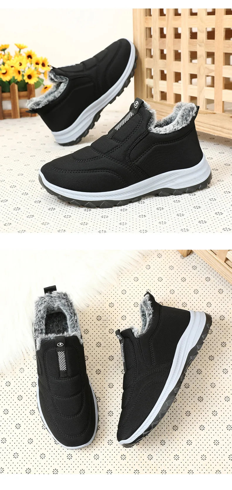 Vibonanza | Antislip Waterdichte Winter Sneakers