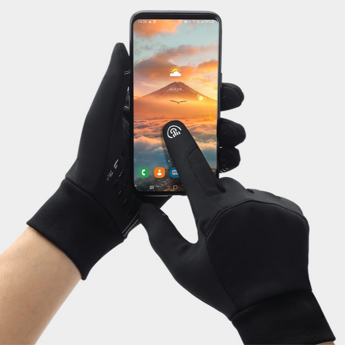 Vibonanza | Waterdichte Touchscreen Handschoenen met Fleecevoering