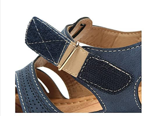 Vibonanza | Orthopedische Dames Sandalen Blauw