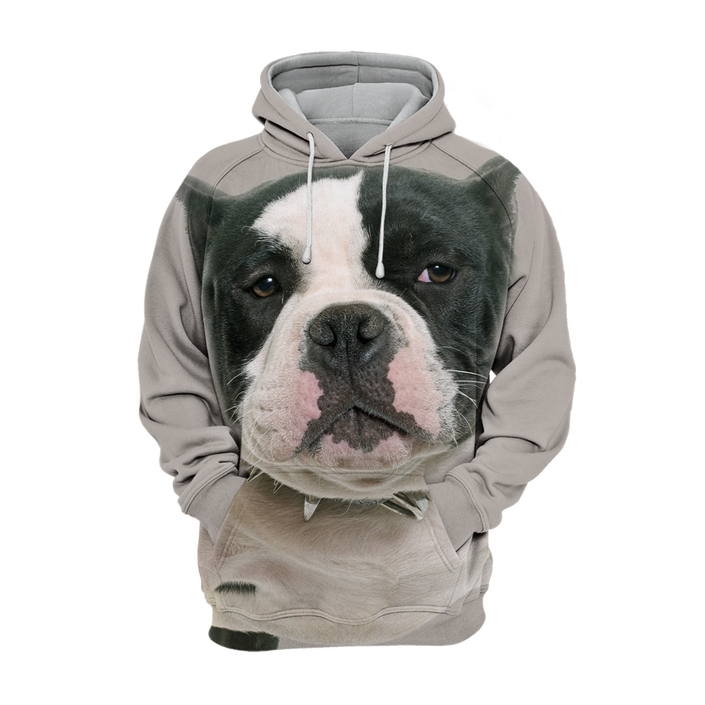 Vibonanza | Hondentrui Bulldogprint Katoen-Polyester