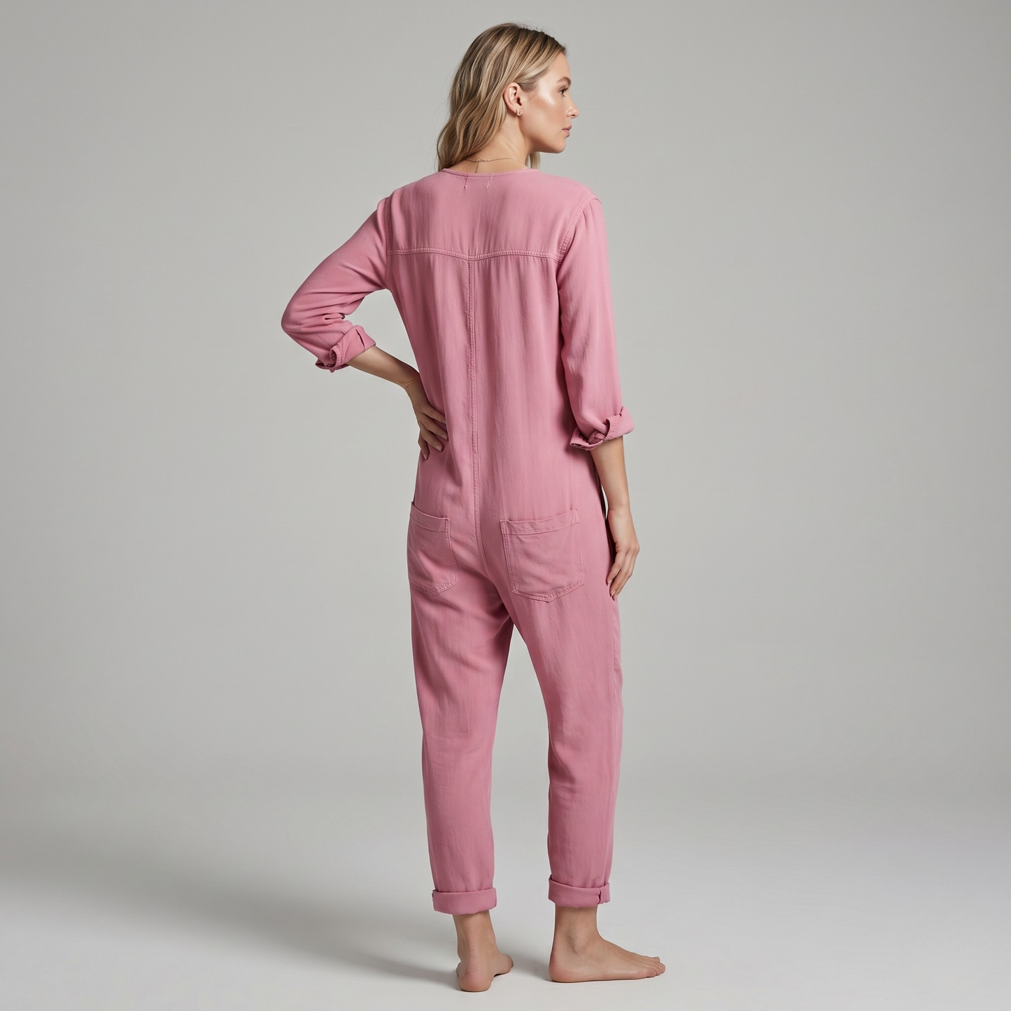 Vibonanza | Dames Jumpsuit Lange Mouw