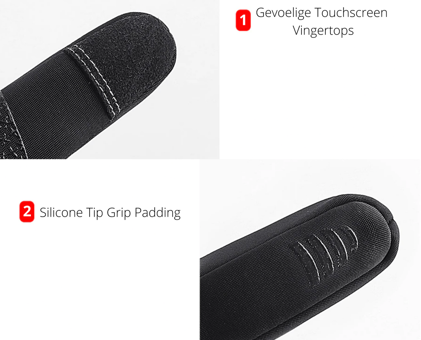 Vibonanza | Waterdichte Touchscreen Handschoenen met Fleecevoering