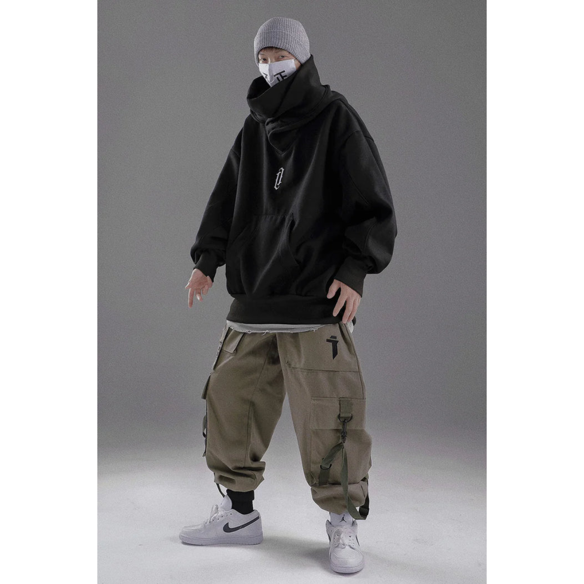 Vibonanza | Oversized Hoodie Met Capuchon En Nekwarmer