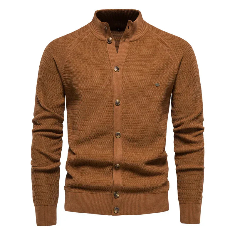Vibonanza | Heren Beige Vest met Knopen
