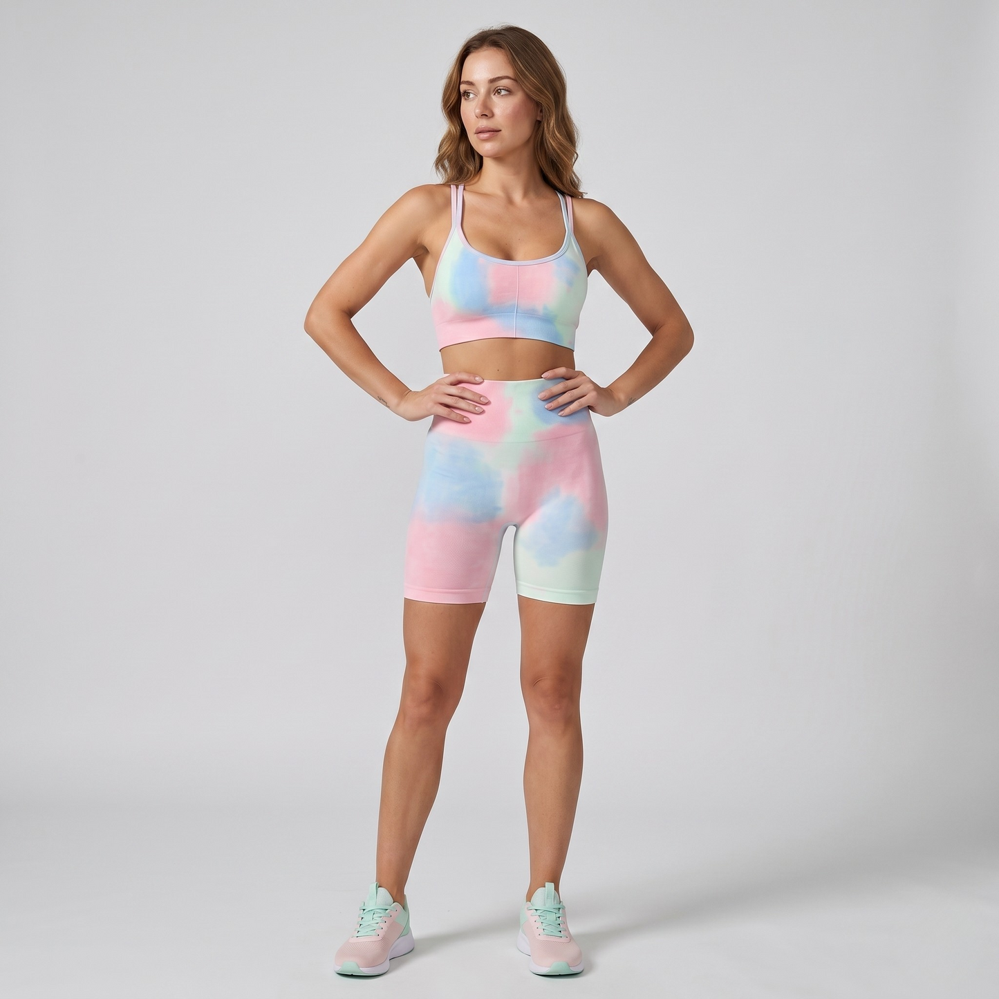 Vibonanza | Dames Tie-Dye Workout Set
