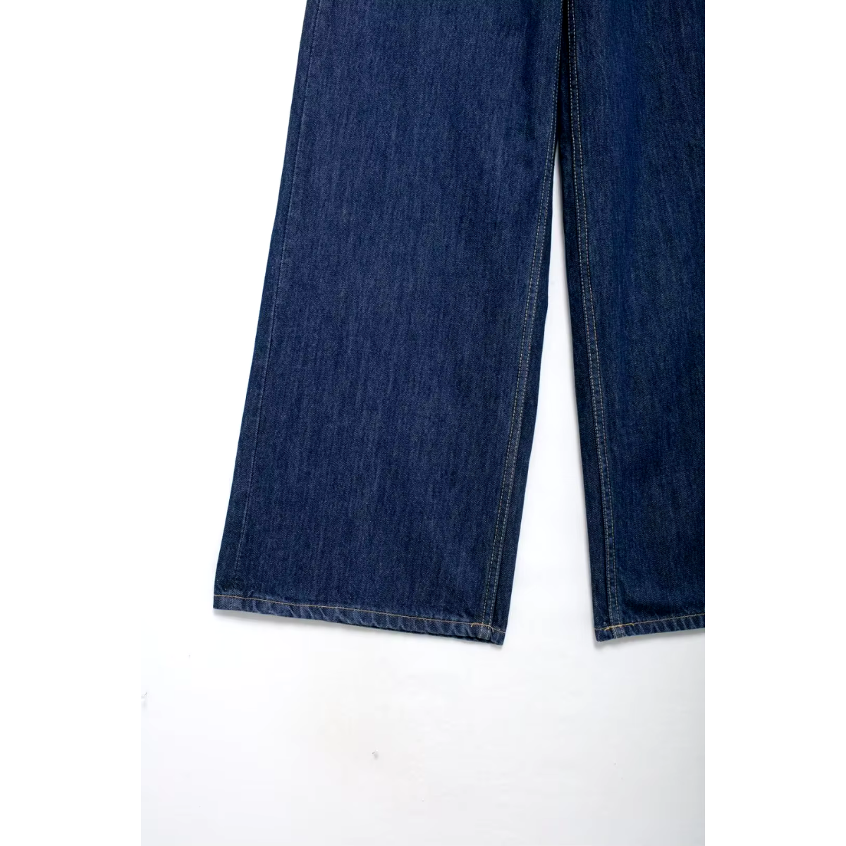 Vibonanza | Donker Denim Baggy Jeans Vrouw