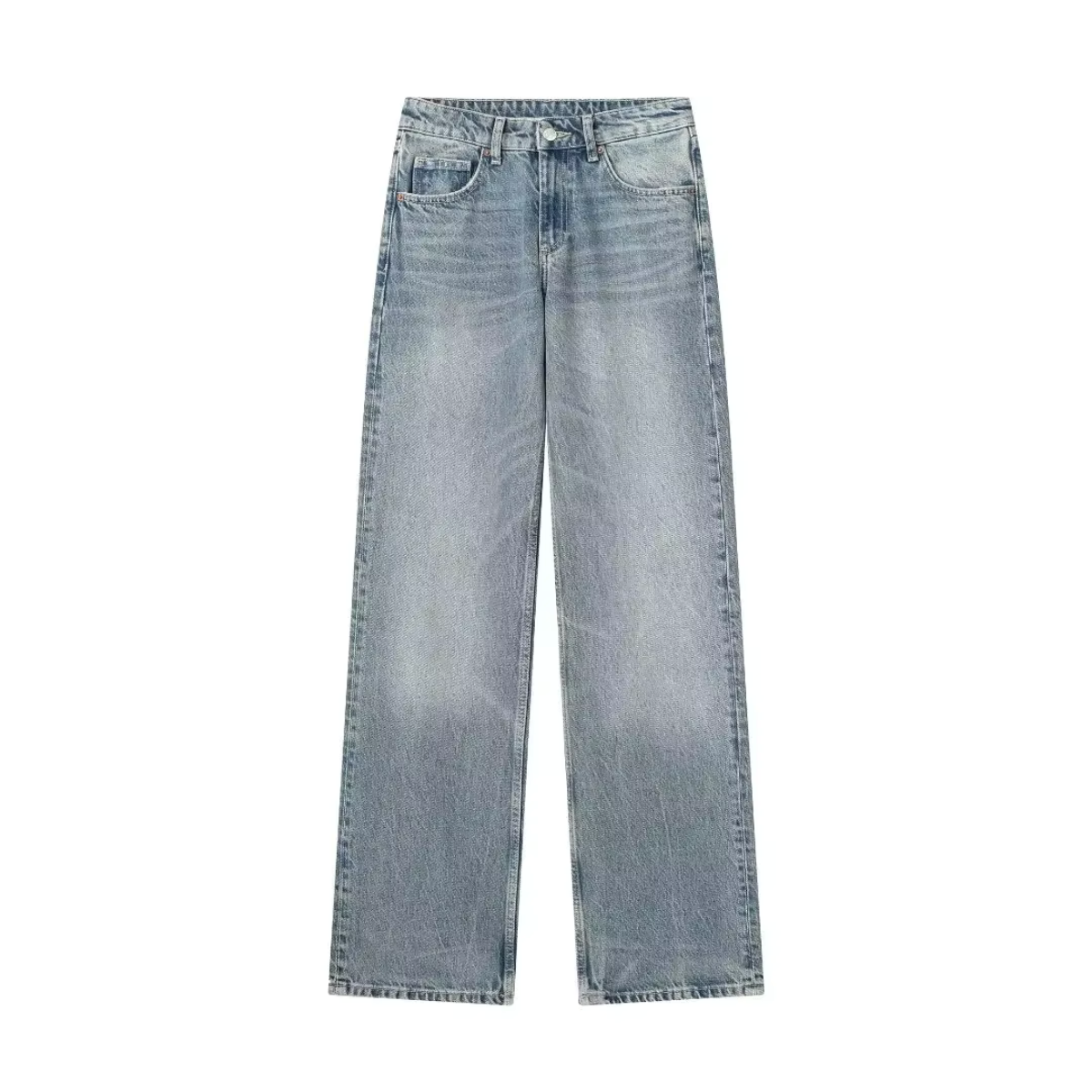 Vibonanza | Vrouwen Hoge Taille Lichtblauwe Jeans