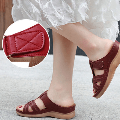 Vibonanza | Orthopedische Dames Sandalen Blauw