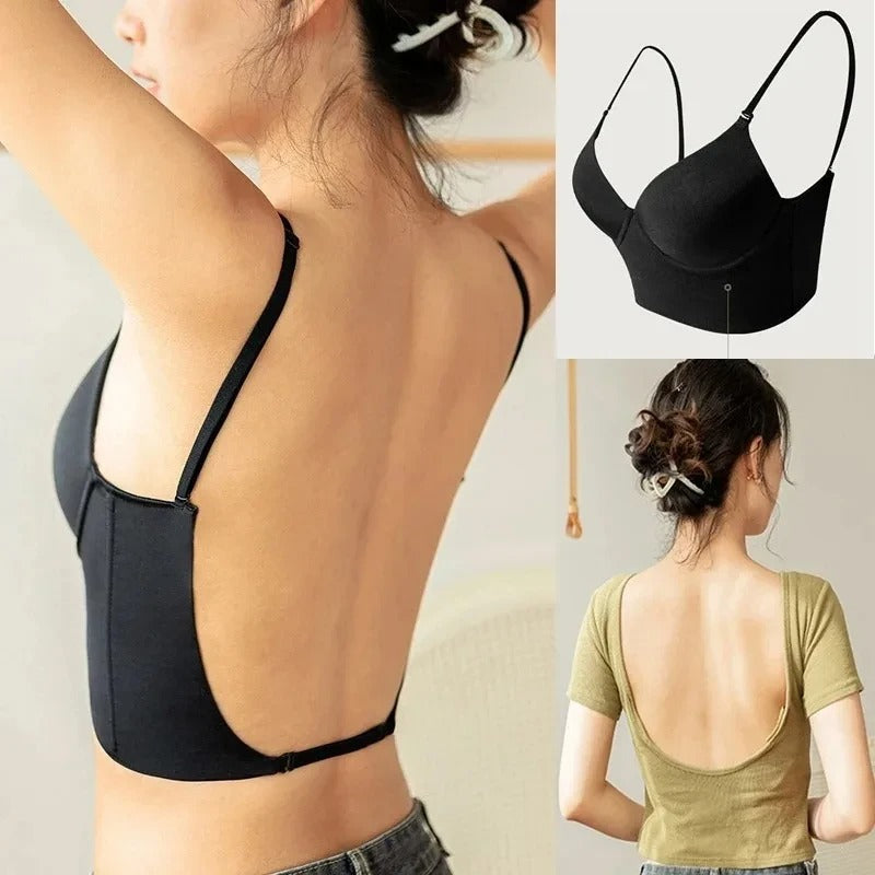 Vibonanza | Comfortabele Push Up BH met Open Rug