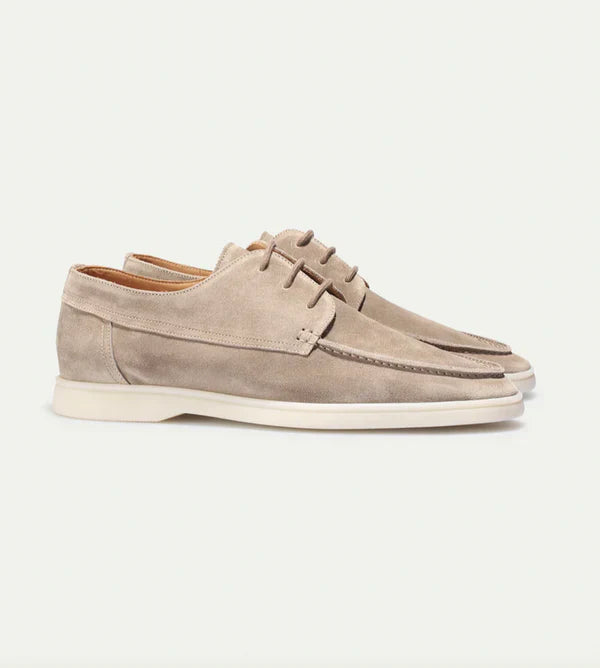 Vibonanza | Leren Herenloafers met Vetersluiting