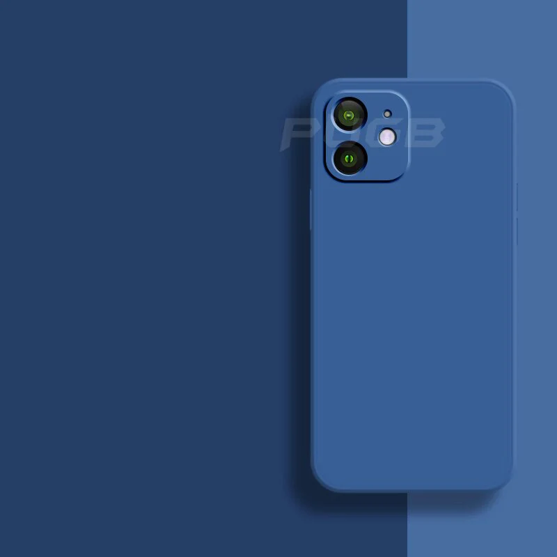 Vibonanza | Zachte Siliconen iPhone Hoes met Camerabescherming