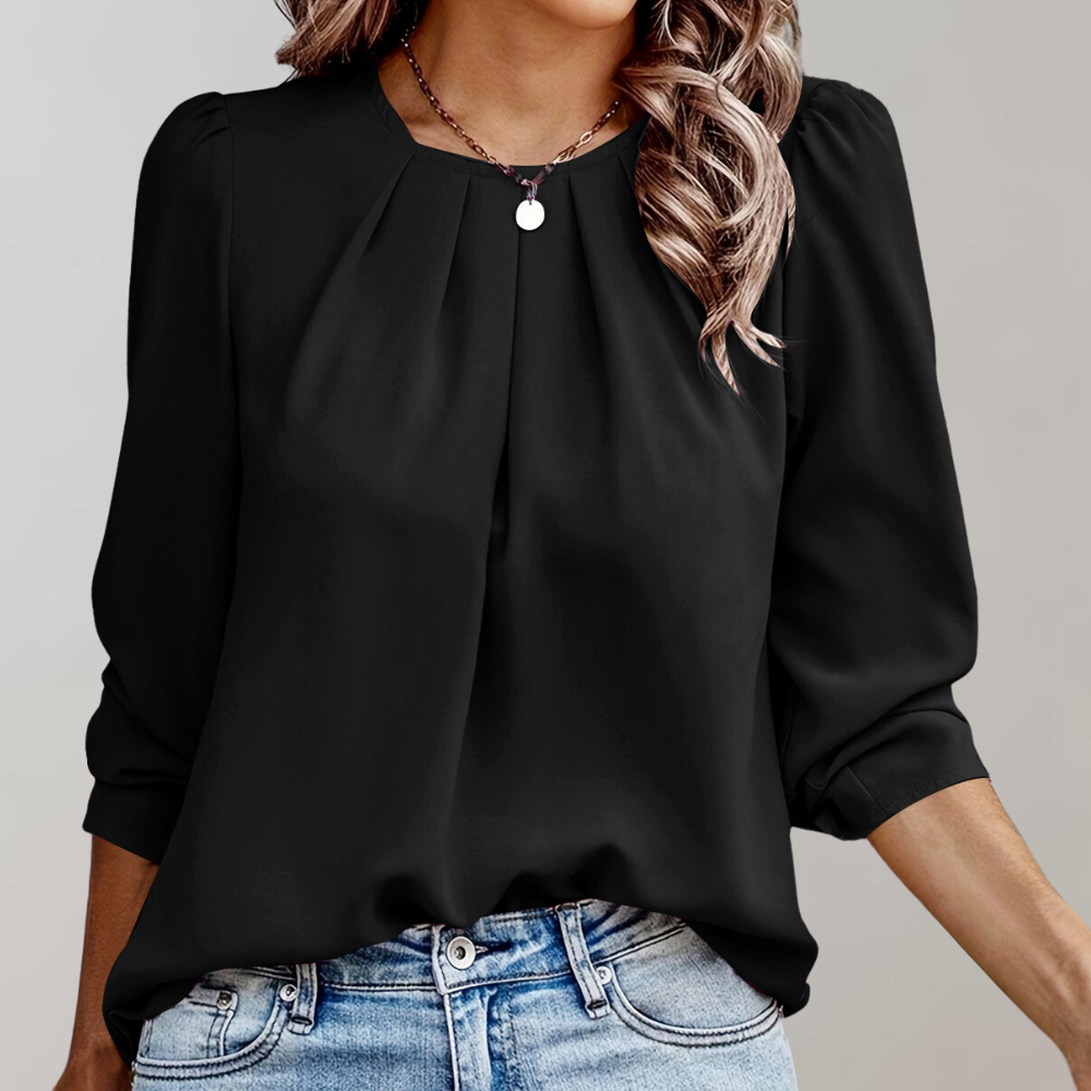 Vibonanza | Elegante Damesblouse met Pofmouwen