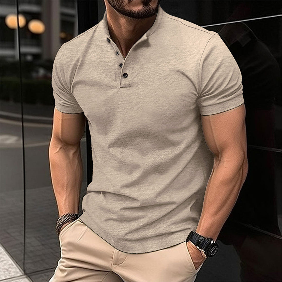 Vibonanza | Heren Poloshirt Korte Mouw Katoen