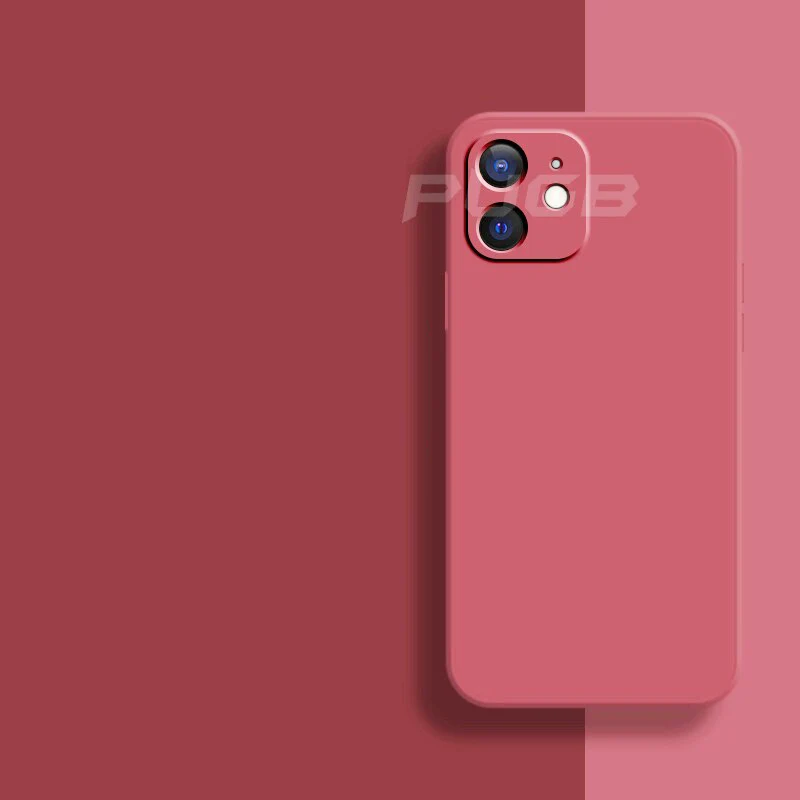 Vibonanza | Zachte Siliconen iPhone Hoes met Camerabescherming