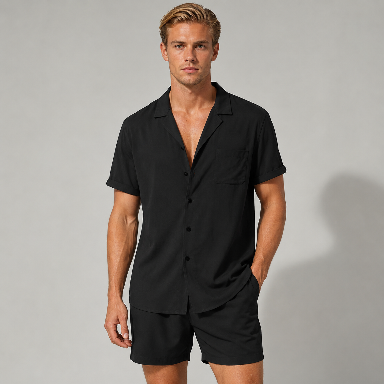 Vibonanza | Tweedelige Set met Korte Mouwen en Shorts