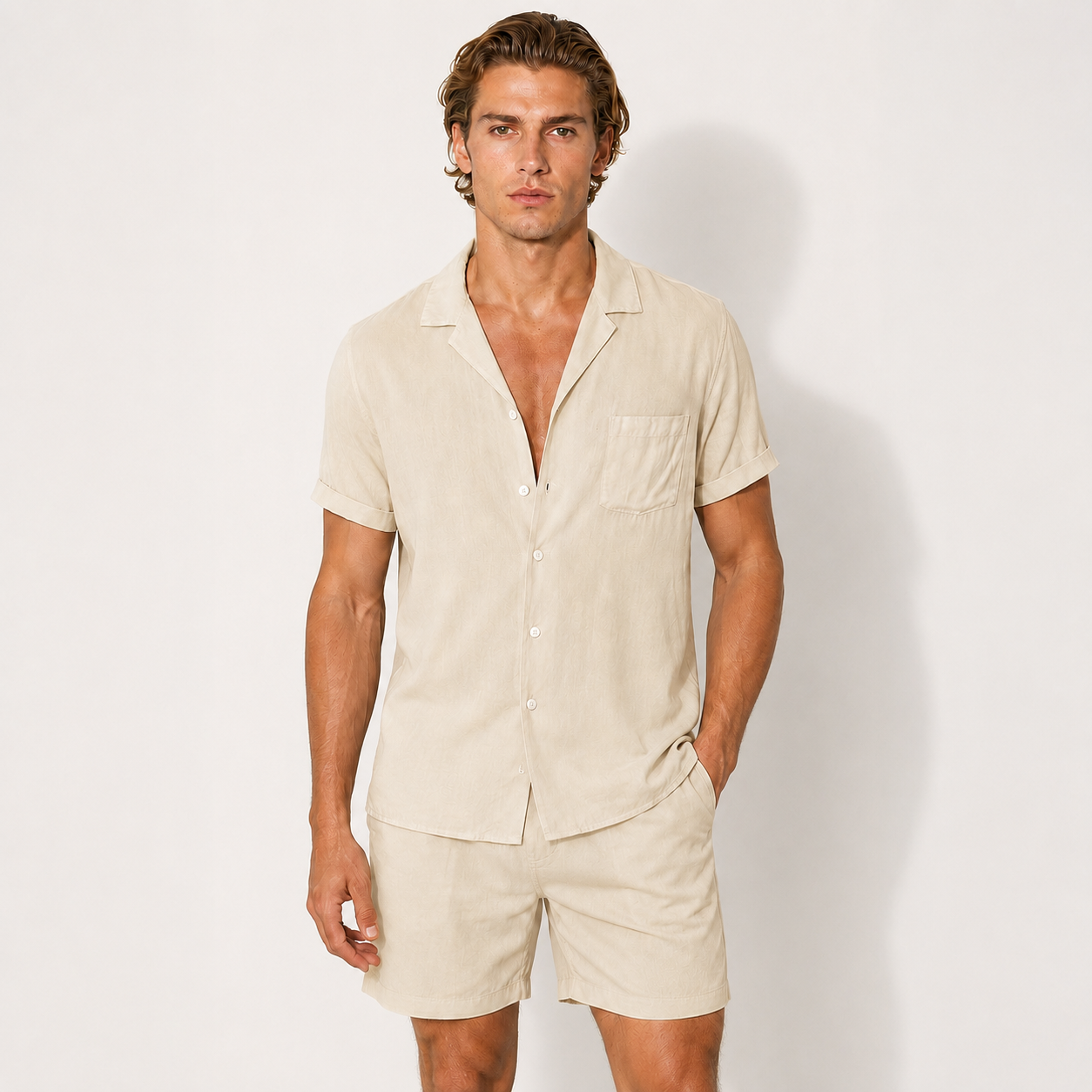 Vibonanza | Tweedelige Set met Korte Mouwen en Shorts